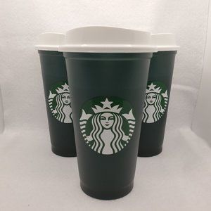 3 Starbucks Color Changing Cups